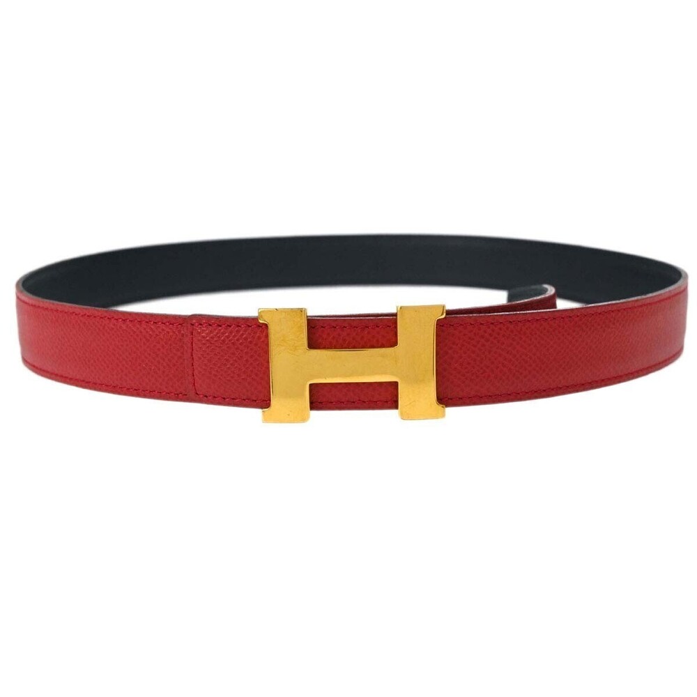 Hermes Constance Reversible Belt Leather Medium